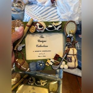 The Unique Collection 3D Sports Frame 3.5” X5” New